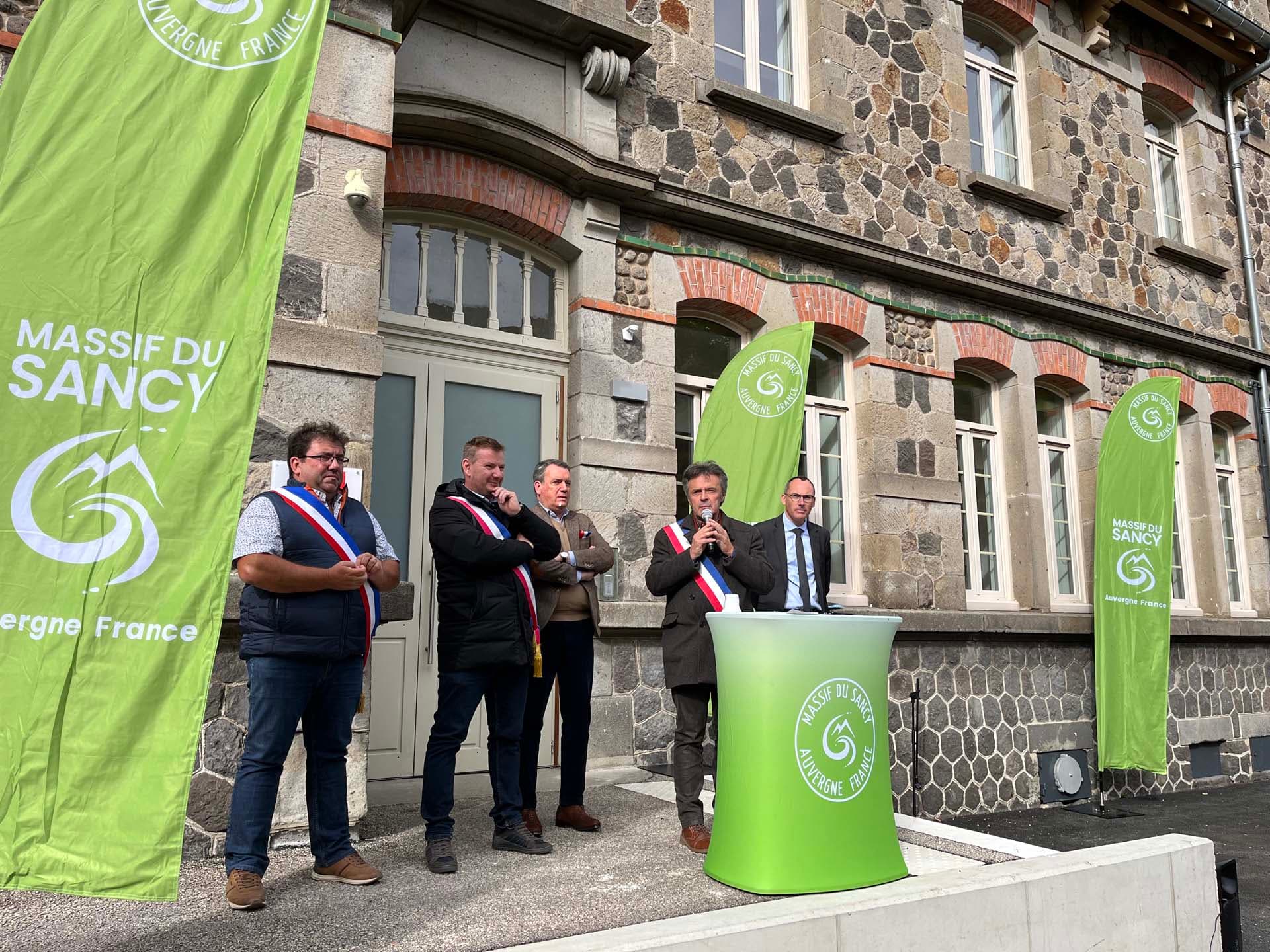 Inauguration de la CCMS, du CIAS et de l'office de tourisme du Sancy