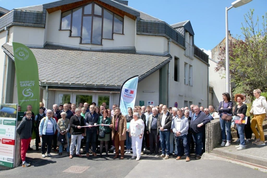 Inauguration Antenne Communauté de Communes et Centre Intercommunal d'Action Sociale du Massif du Sancy