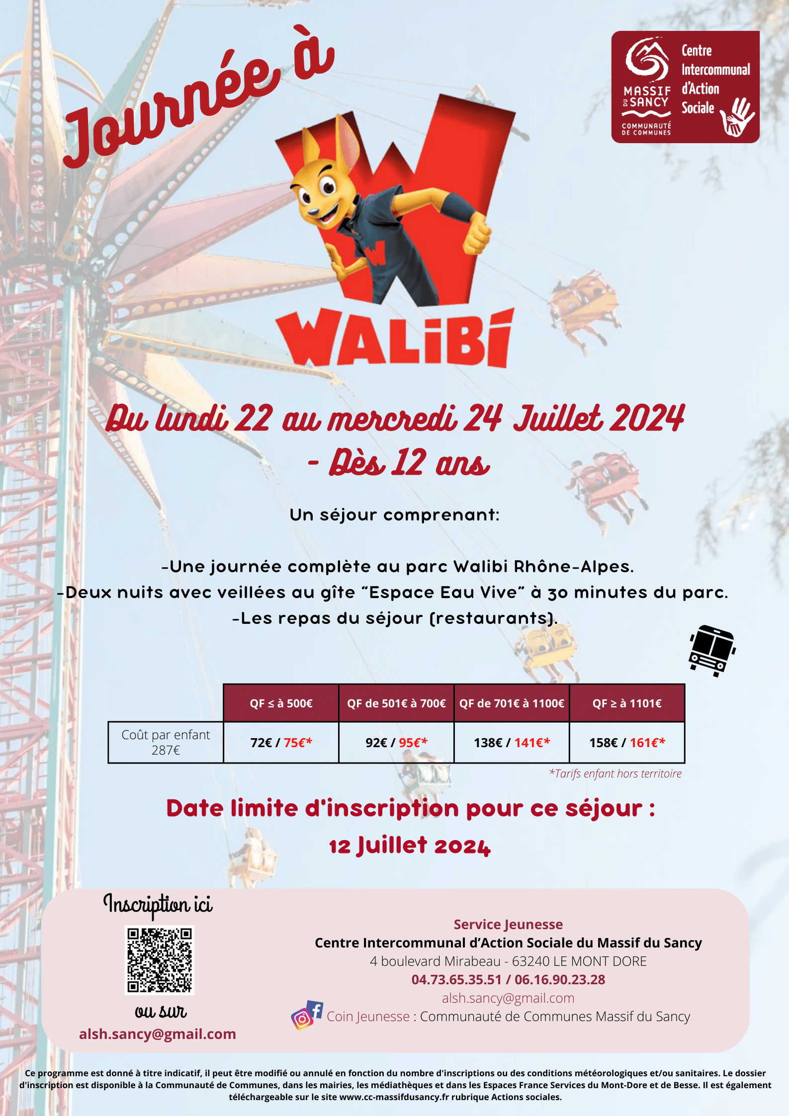 Journée Walibi ado