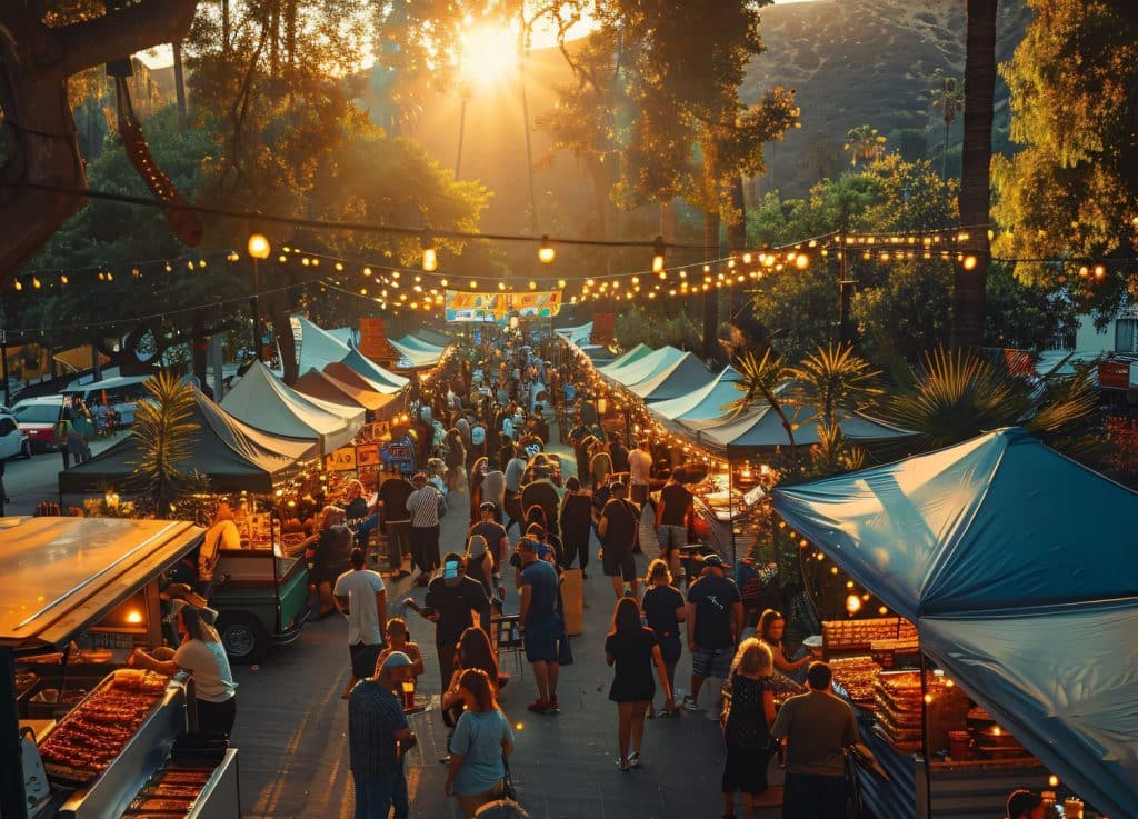 Marché nocturne