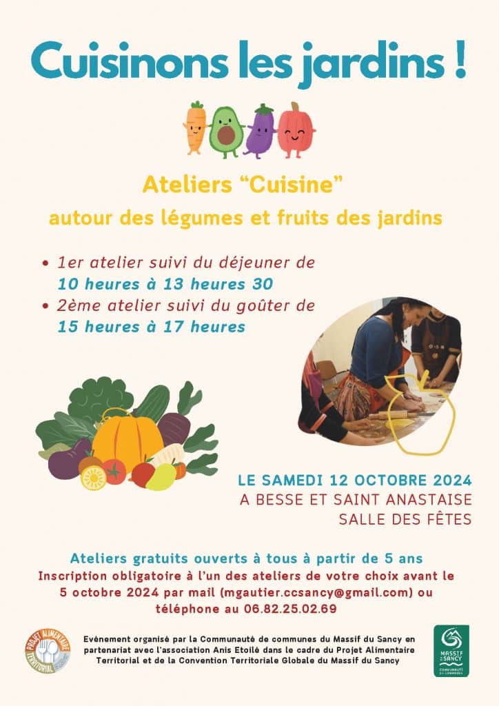 Ateliers cuisine