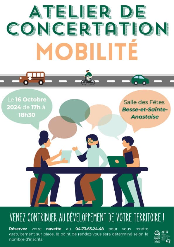 Atelier de concertation Mobilité