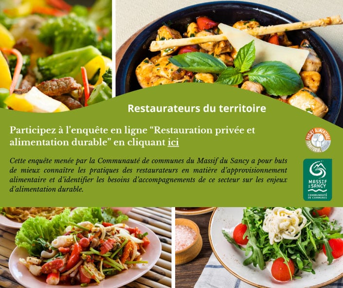 Enquête Restauration privée et alimentation durable