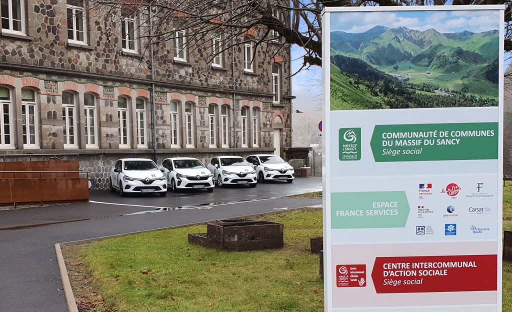 Empruntez un véhicule de la Communauté de communes du Massif du Sancy pour des déplacements ponctuels