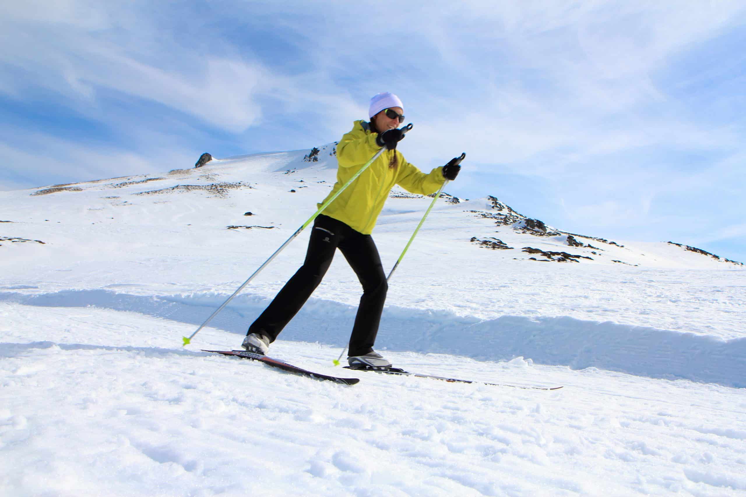 Ski de fond sur les Plaines Brûlées à Chastreix-Sancy